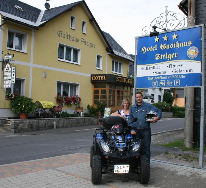 Hotel-Gasthaus Steiger Gräfenthal Zewnętrze zdjęcie